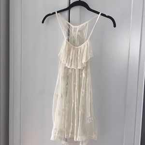 Delicate lace tank